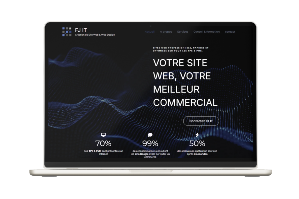 Mockup FJ IT site web